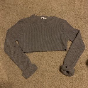 cropped sweater